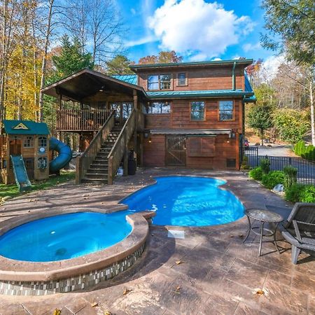 Pitter Patter Swimming Pool Ht Near D'Town Villa Gatlinburg Ngoại thất bức ảnh