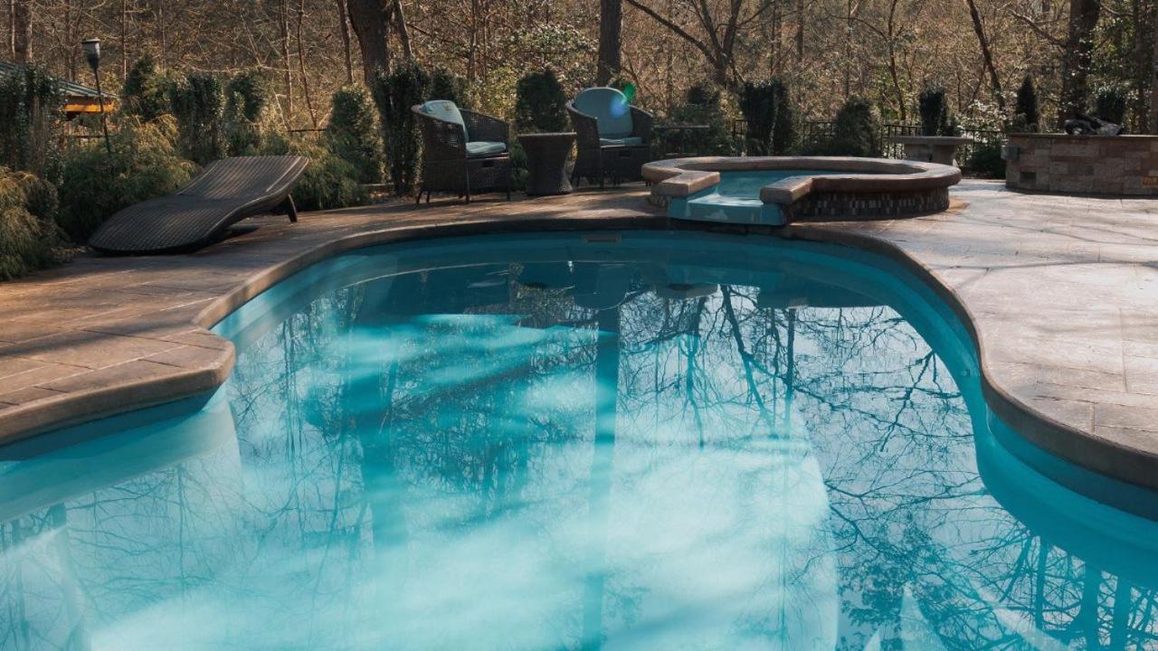 Pitter Patter Swimming Pool Ht Near D'Town Villa Gatlinburg Ngoại thất bức ảnh