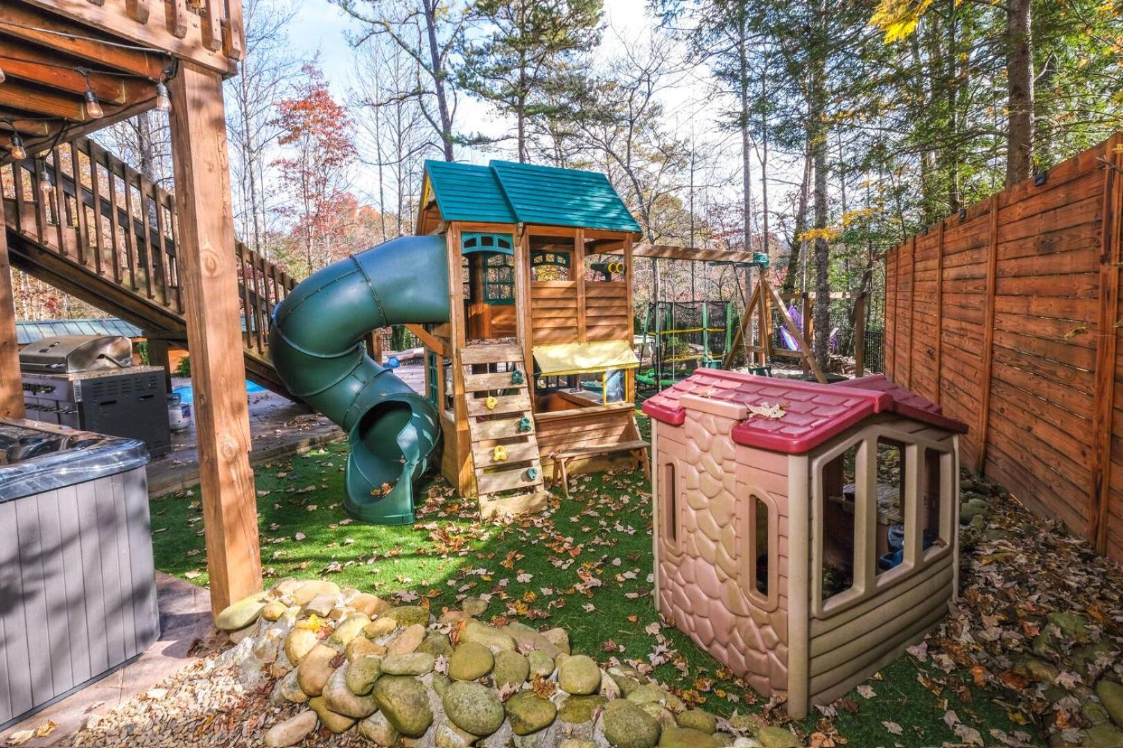 Pitter Patter Swimming Pool Ht Near D'Town Villa Gatlinburg Ngoại thất bức ảnh