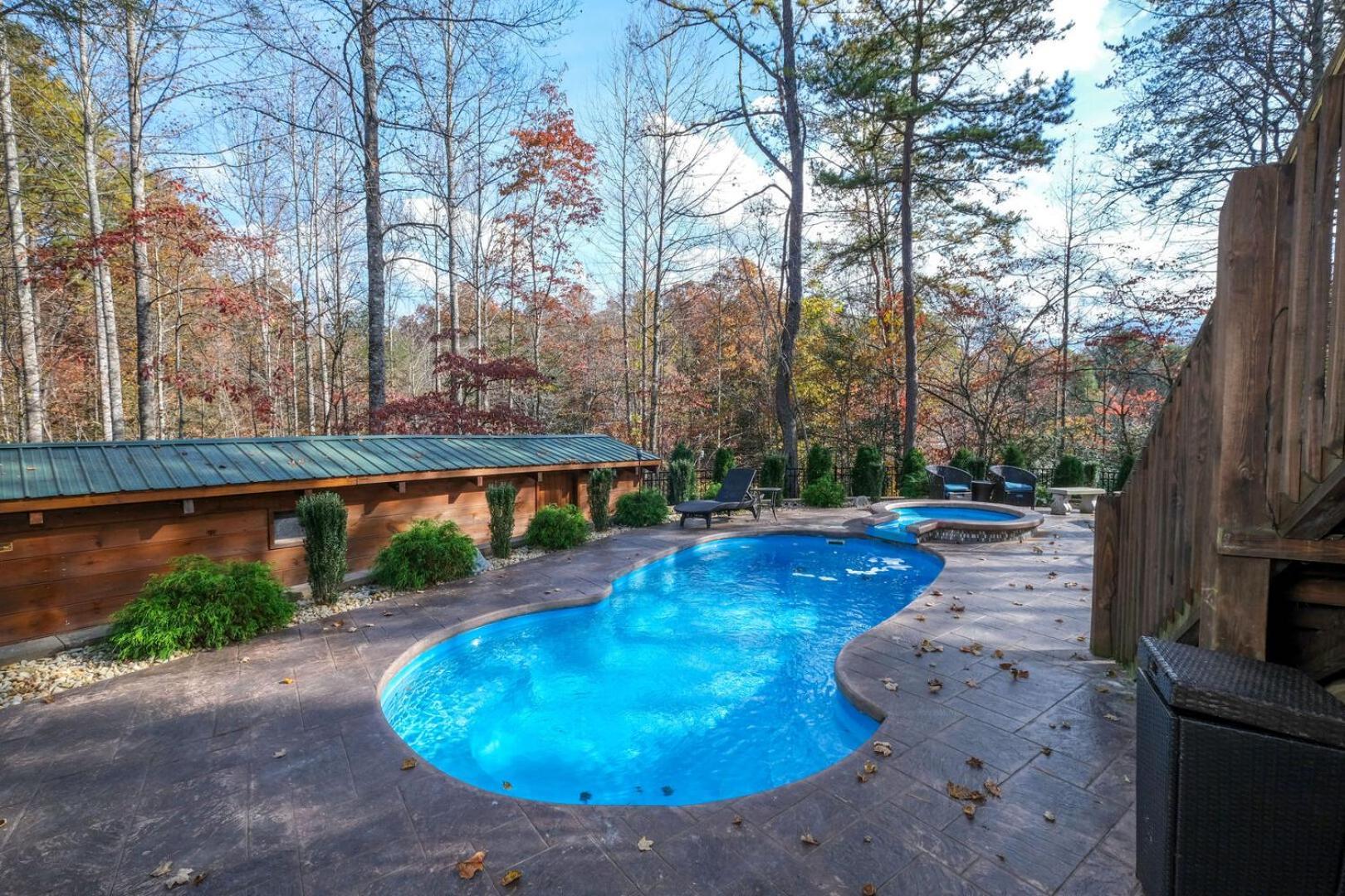 Pitter Patter Swimming Pool Ht Near D'Town Villa Gatlinburg Ngoại thất bức ảnh